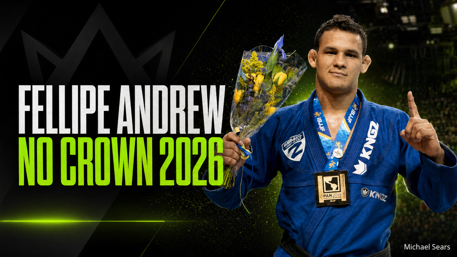 Fellipe Andrew confirmado no IBJJF Crown 2026