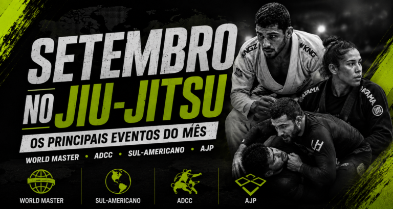 Calendário dos principais campeonatos de Jiu-Jitsu e grappling de setembro de 2026