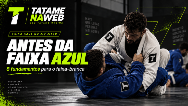 Faixa azul no Jiu-Jitsu e fundamentos para o faixa-branca