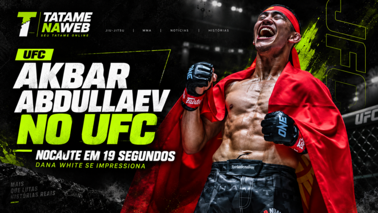 Akbar Abdullaev no UFC após nocaute em 19 segundos no Contender Series