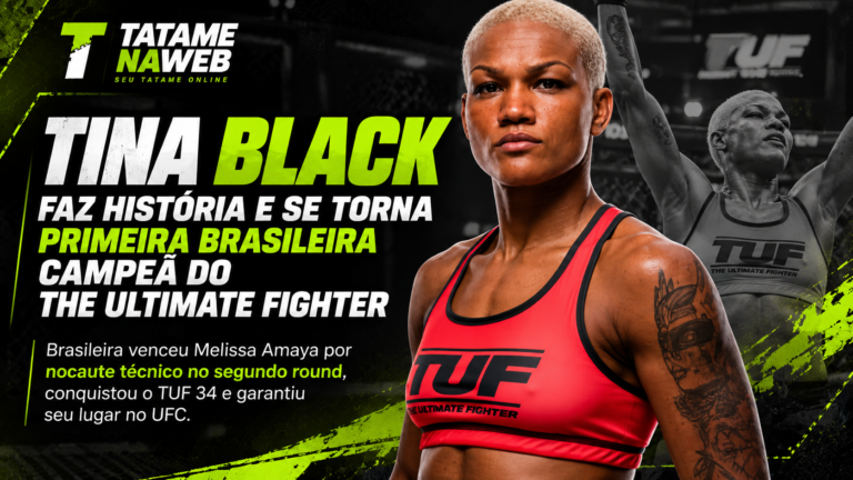 Tina Black campeã do The Ultimate Fighter 34
