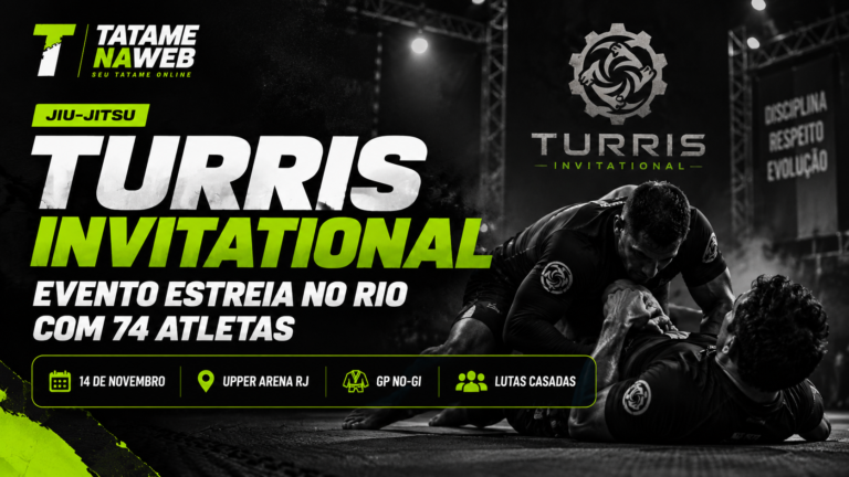 Turris Invitational 2026, evento de Jiu-Jitsu no Rio de Janeiro com 74 atletas
