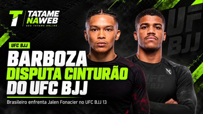 Kleber Barboza disputa cinturão do UFC BJJ contra Jalen Fonacier