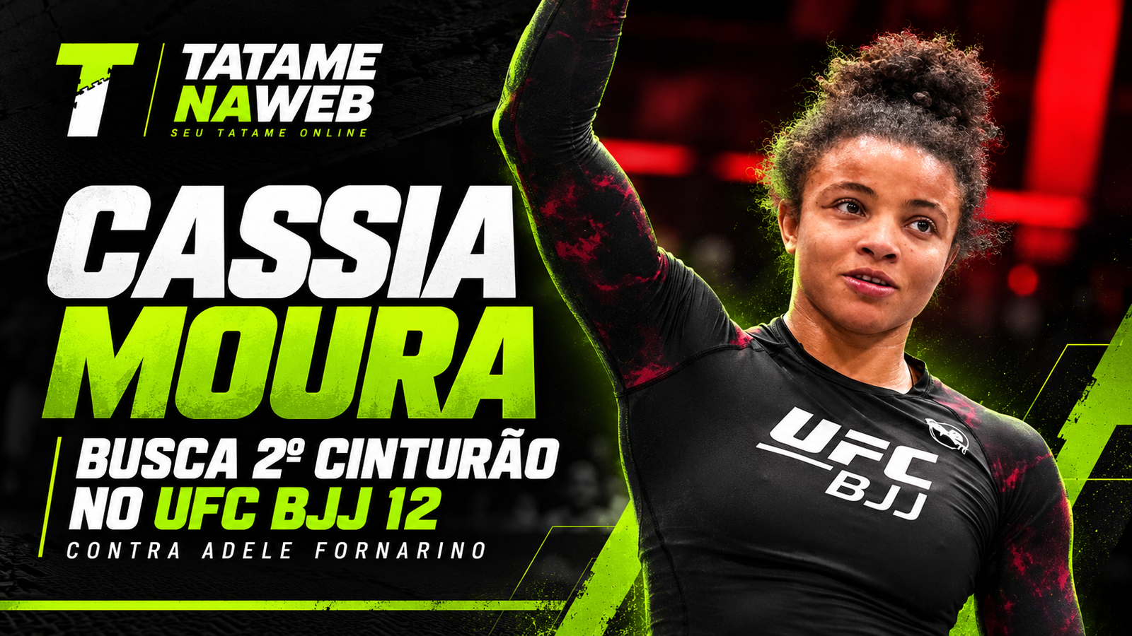 Cassia Moura no UFC BJJ 12 contra Adele Fornarino