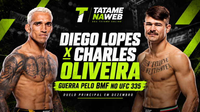 Diego Lopes x Charles Oliveira no UFC 335 pelo cinturão BMF