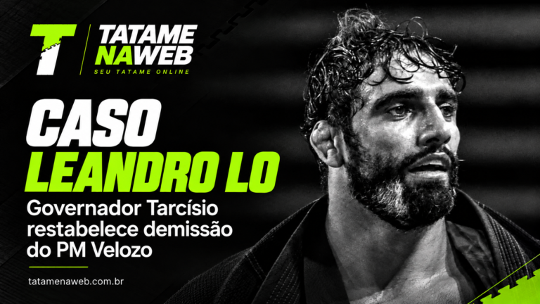 Leandro Lo durante competição de Jiu-Jitsu